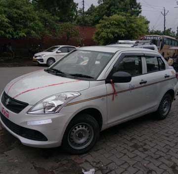 Taxi at Agra